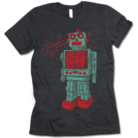 Vintage Evil Robot T-Shirt