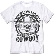 World's Most Awesome Cowboy T-Shirt