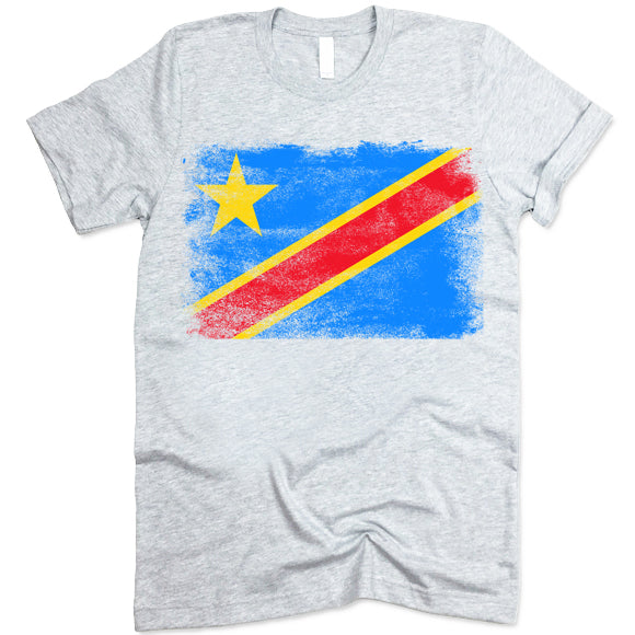 Democratic Republic Of The Congo Flag T-shirt