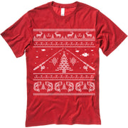 Fishing Christmas T-shirt