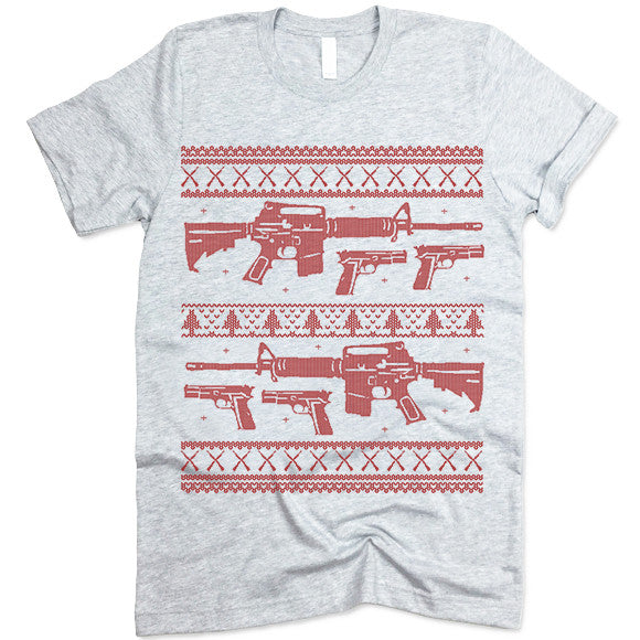 Guns Christmas T-Shirt