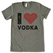 I Love Vodka T Shirt