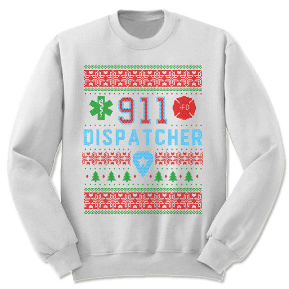 911 Dispatcher Christmas Sweatshirt