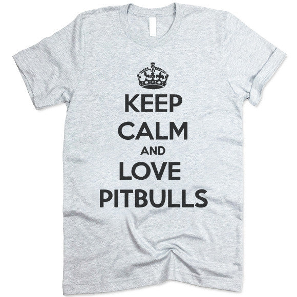 I love pitbulls shirt sales