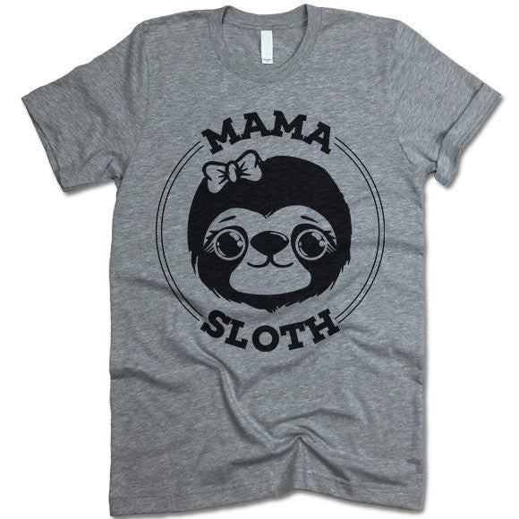 Mama Sloth T Shirt