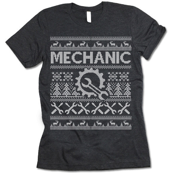 Mechanic Christmas Shirt 