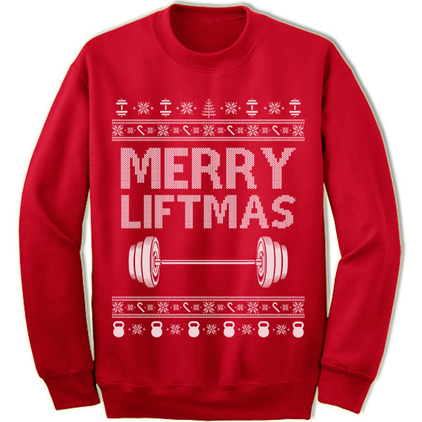 Merry Liftmas Christmas Sweater