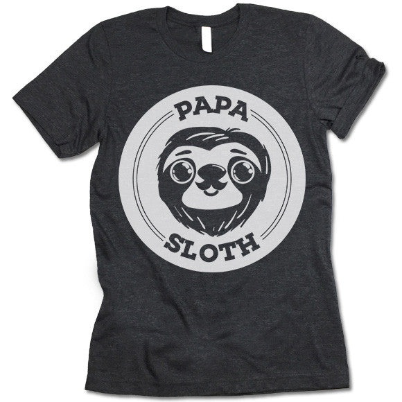 Papa Sloth T Shirt