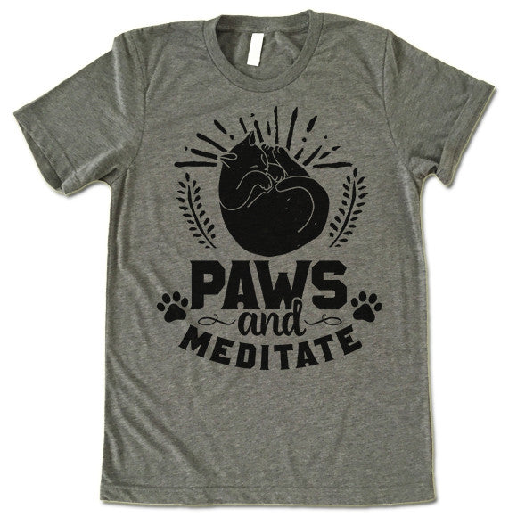 Paws And Meditate Shirt
