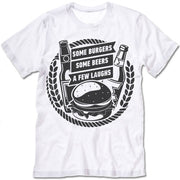 burgers beers laughs shirt