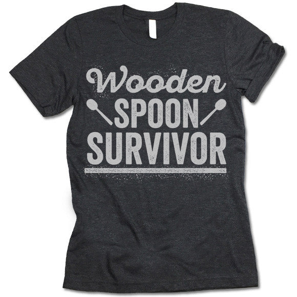 wooden spoon survivor shirt
