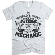 World's Most Awesome Mechanic T-Shirt